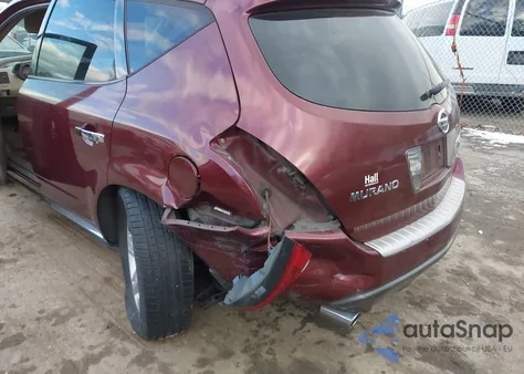 2007 Nissan Murano Sl из США, поврежденный, VIN JN8AZ08W87W622053